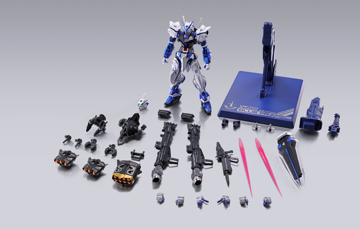 低価正規店METAL BUILD ガンダムアストレイ ブルーフレーム 機動戦士ガンダムSEED